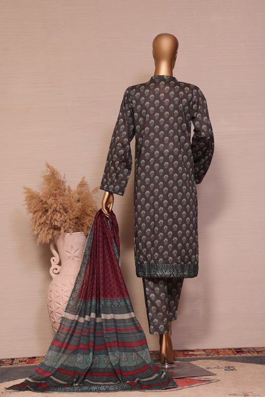 Azul Print and Embroidered Pret Lawn Collection by Sadabahar Design 06
