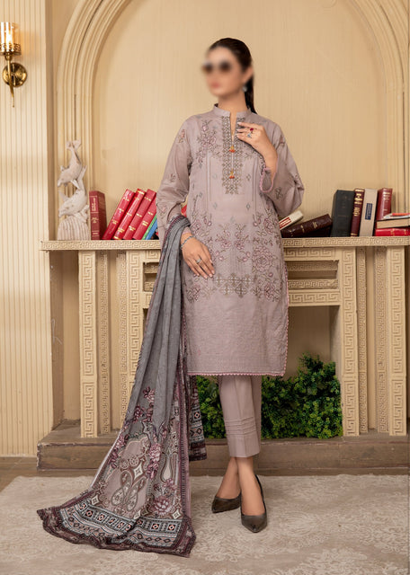 Fantak Lawn Embroidered Collection 2023 Vol 11 Design 07