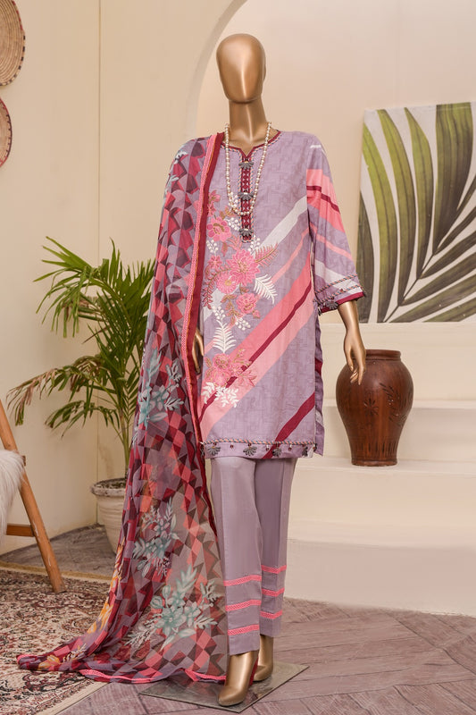 Zoha Exclusive Luxury Lawn Vol-2 D-24