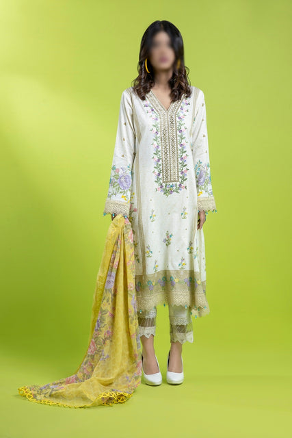 Asian Women Embroidered Collection Vol 4  By Amna Khadija Design 52