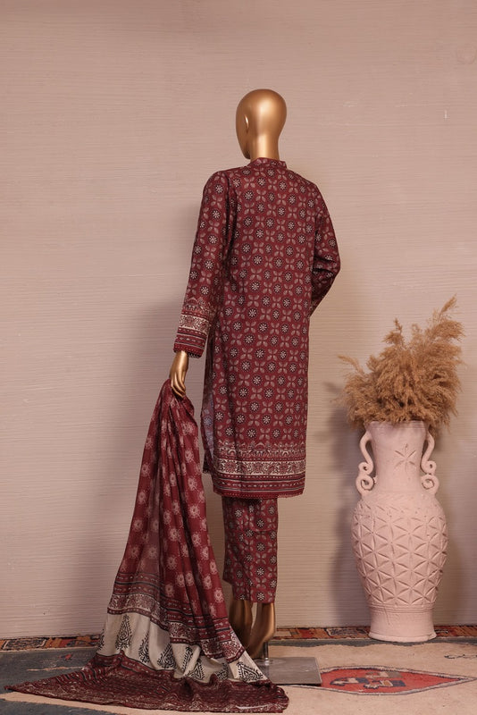 Azul Print and Embroidered Pret Lawn Collection by Sadabahar Design 14