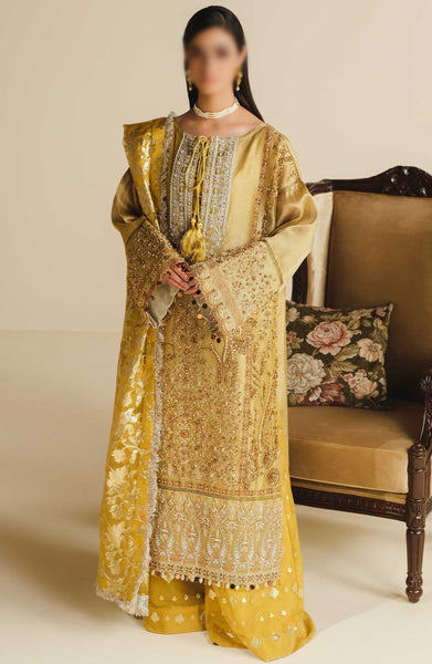 Maryum N Maria Unstitched Embroidered Articles Gold Mode (MFD-0090)