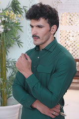 TGM Kameez Shalwar Suit Eid Collection Green Willow