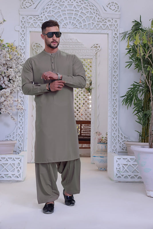 TGM Eid Waist Coats 3 pcs Collection Hunter Green