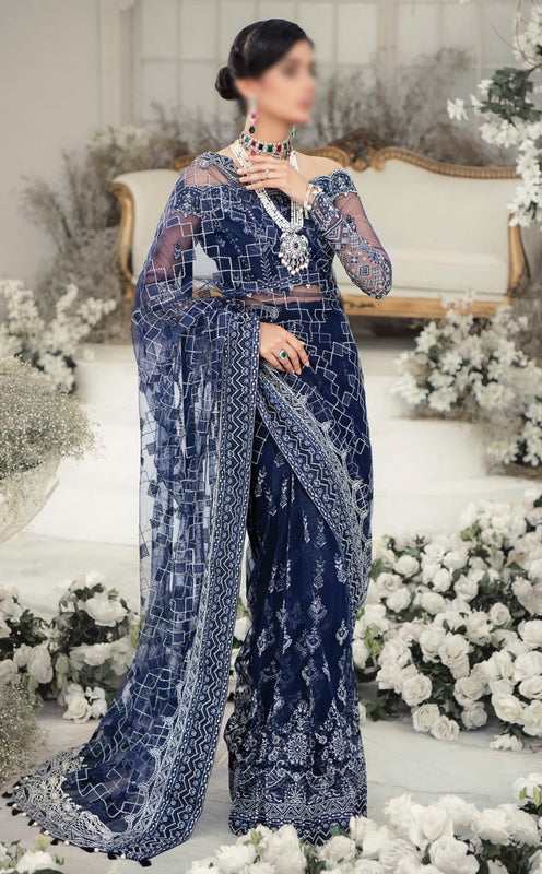 AIK Wedding Festive 2022 Luxury Unstitched Collection LOOK 10