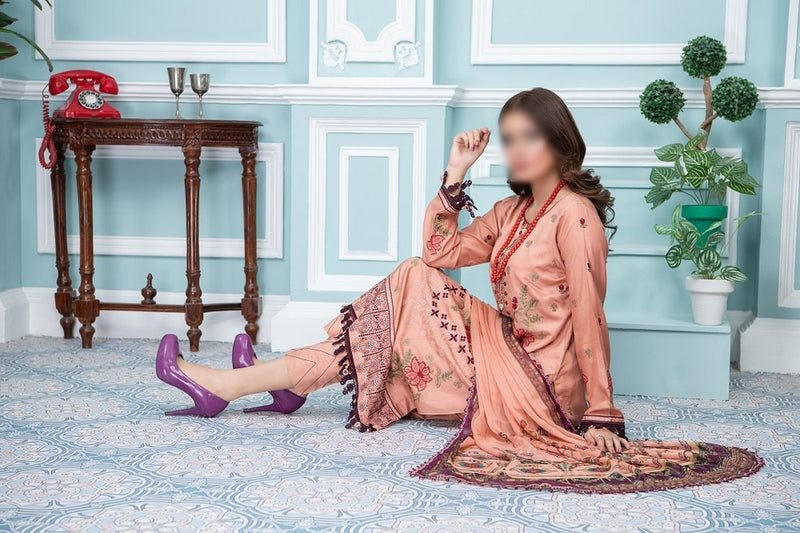 Amna Khadija Muzayyan Premium Emb Viscose Collection MPE 03