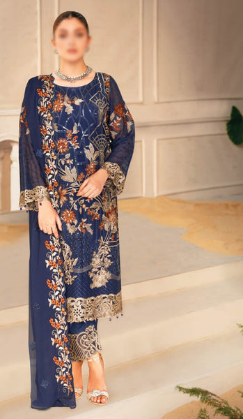 Nayab Chiffon Collection Vol 01 By Ramsha N 112