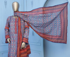 Oswah Women AirJet Lawn Collection 2023 OS 2318K