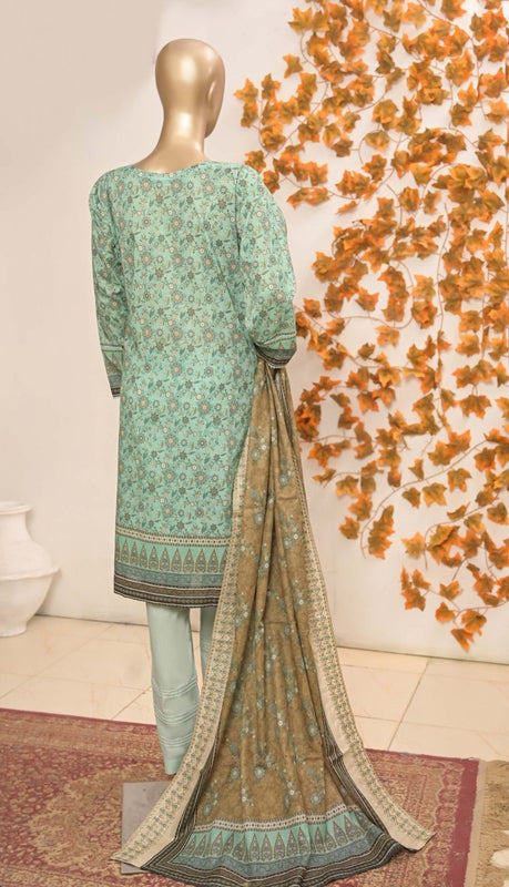 HZ Premium Embroidered Chapter 03 with Embroidered Dupatta PEC 2303