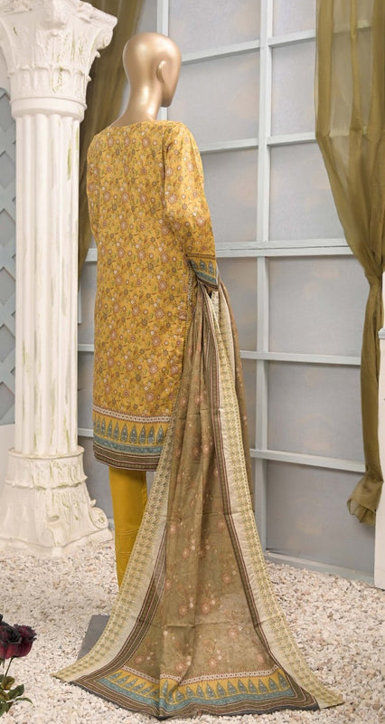 HZ Premium Embroidered Chapter 03 with Embroidered Dupatta PEC 2304