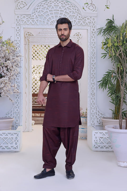 TGM Kameez Shalwar Suit Eid Collection Purple Orchid