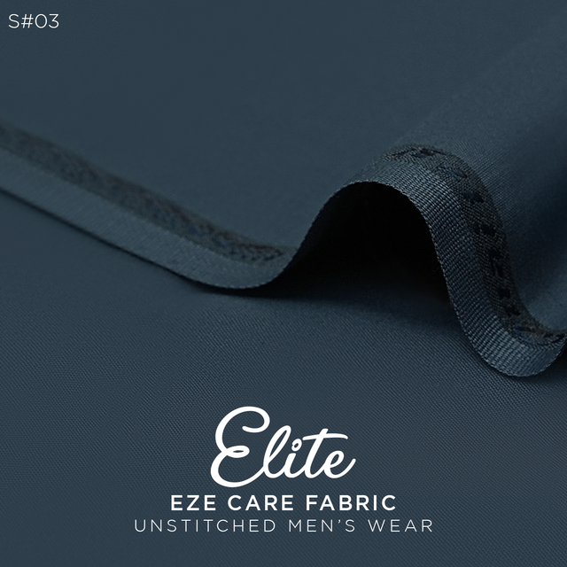 Elite Eze Care Fabric Unstitched Men's Wear S 03