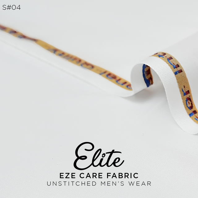 Elite Eze Care Fabric Unstitched Men's Wear S 04