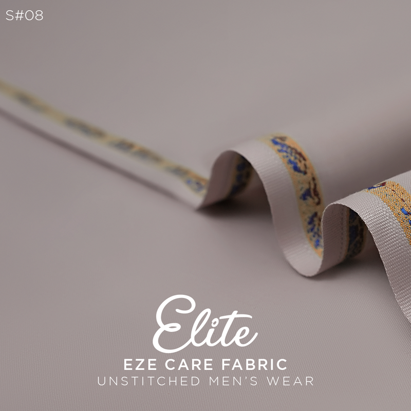 Elite Eze Care Fabric Unstitched Men's Wear S 08