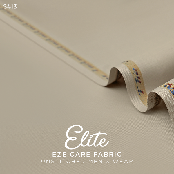 Elite Eze Care Fabric Unstitched Men's Wear S 13