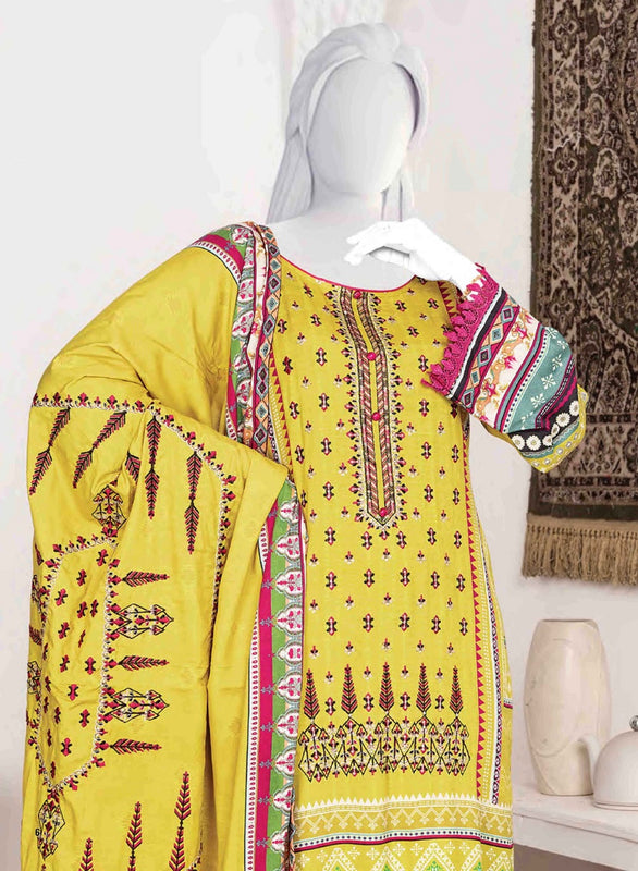 Amna Khadija Shahtaj Printed and Embroidered Linen Collection SE 02