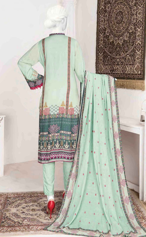 Amna Khadija Shahtaj Printed and Embroidered Linen Collection SE 04