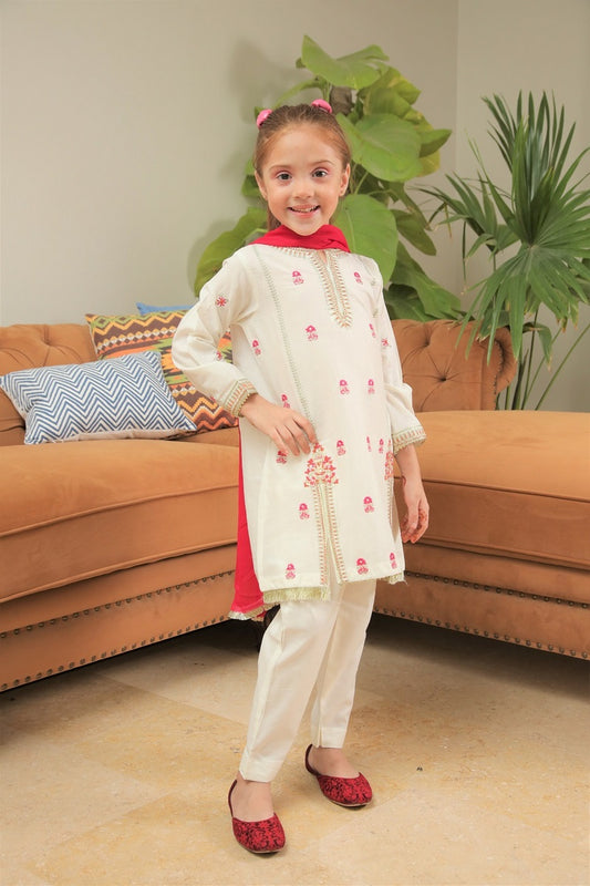 Shanzey Embroidered Cotton Collection Spring 2023 SHK 702