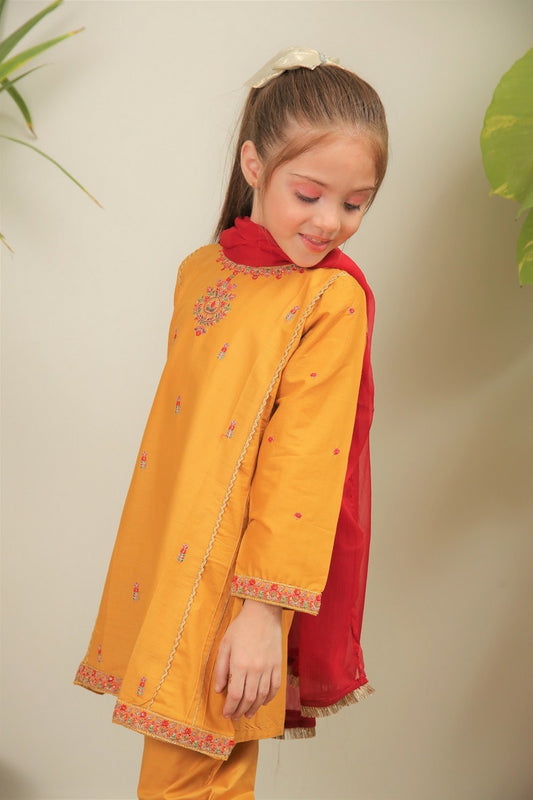 Shanzey Embroidered Cotton Collection Spring 2023 SHK 707
