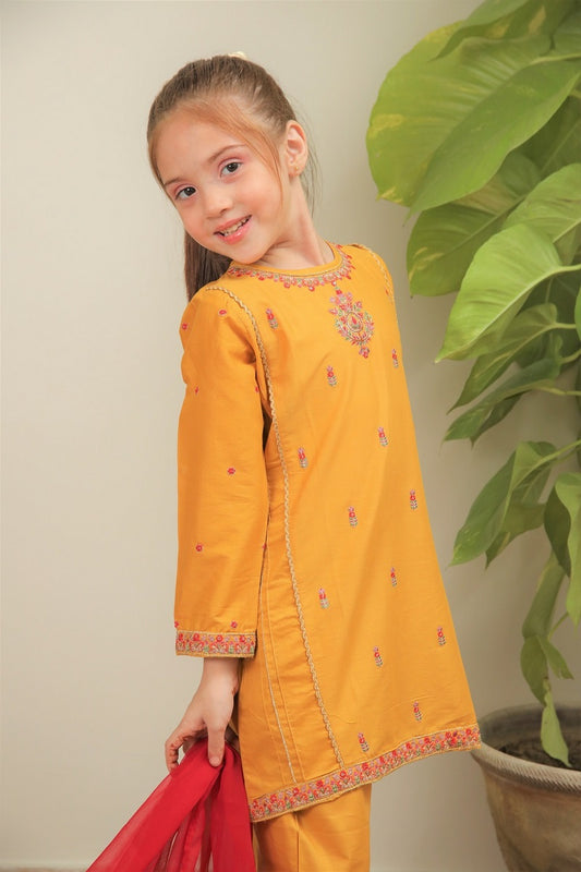 Shanzey Embroidered Cotton Collection Spring 2023 SHK 707