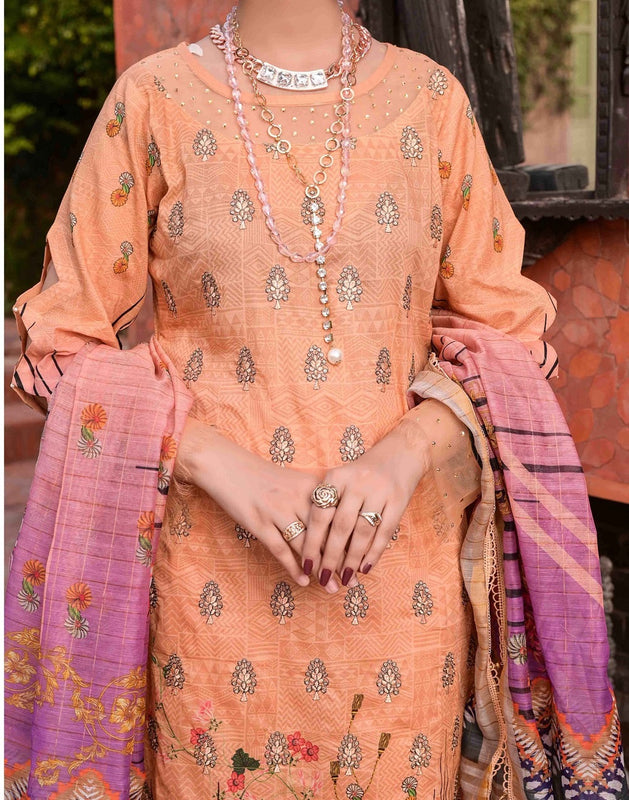 Amna Khadija Singhaar Luxury Unstitched Collection SLE 08