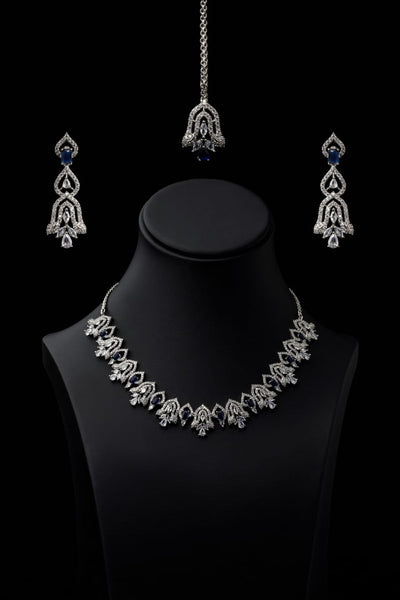 Amna Khadija Zircons Necklace Sets Vol 2 2023 OLJ 025