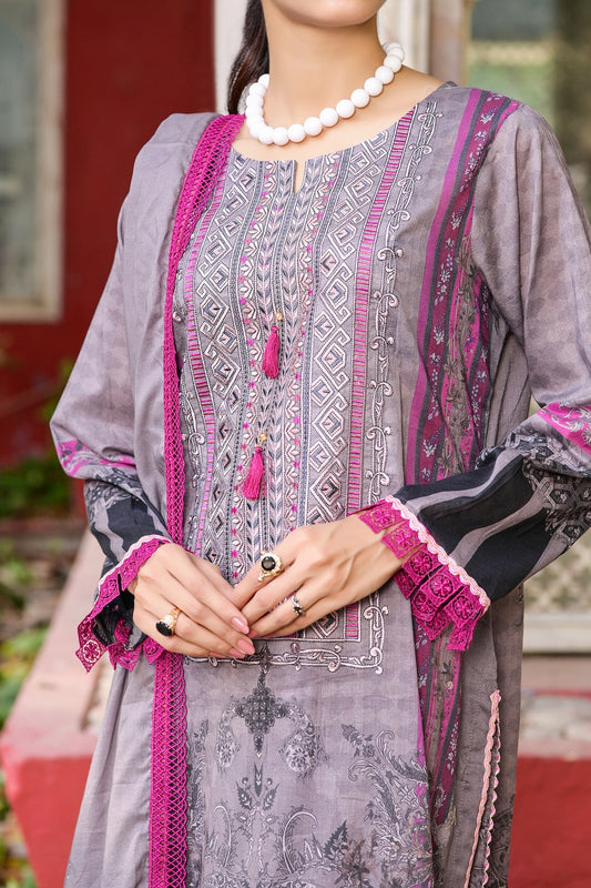 Zariah Luxury Festive Lawn Collection D-03