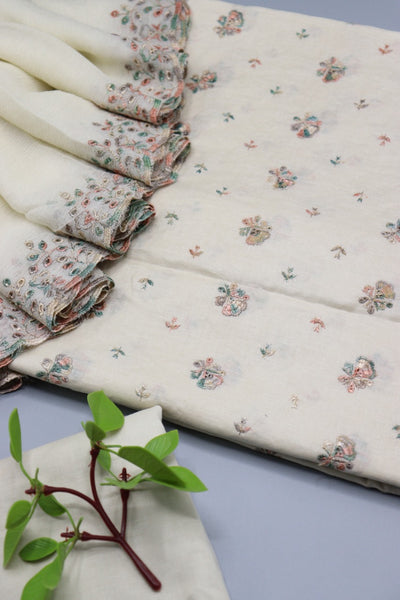 Dastoor Embroidered With Chantelle Chiffon Dupatta Design 08