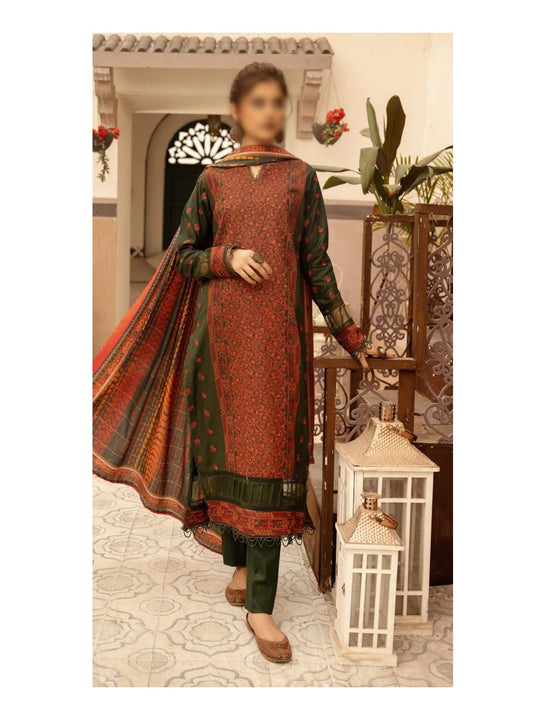 Pearl Embroidered Wool Marina Collection By Riaz Arts Design 10